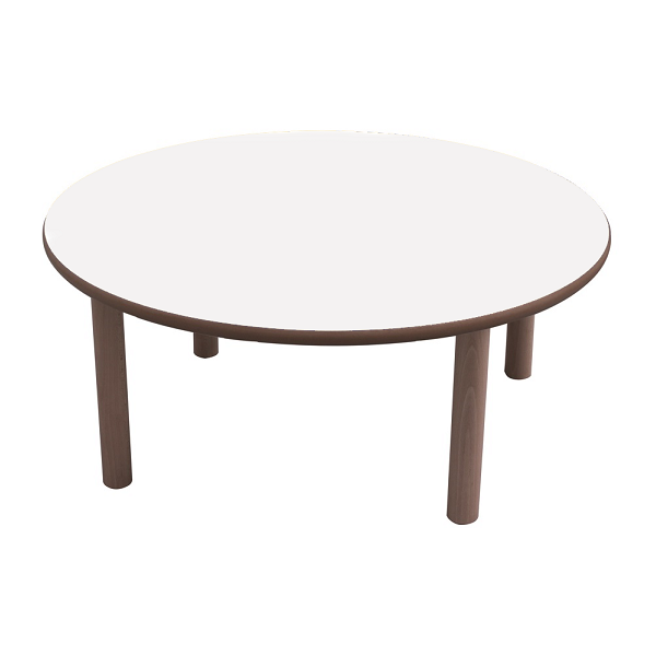 Taula rodona ø 80 cm T2 alt. 53 cm