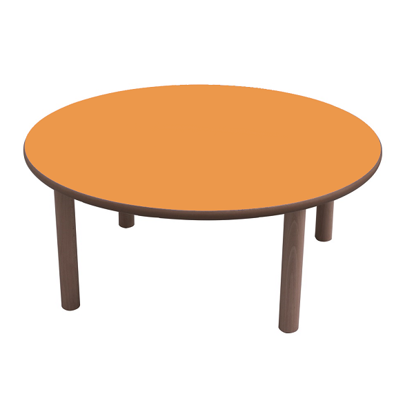 Taula rodona ø 100 cm T2 alt. 53 cm