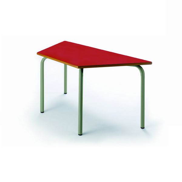 Taula trapezoidal 205 120x60* cm pota verda alt. 6