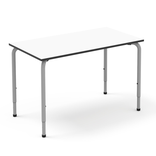 Taula rectangle plus 180x65 cm regulable cm T1-3