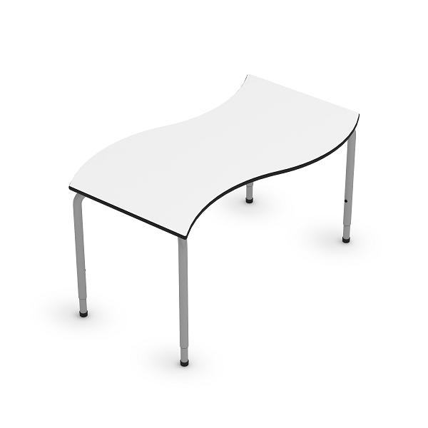 Taula WAVE 130x83 cm regulable T1-3