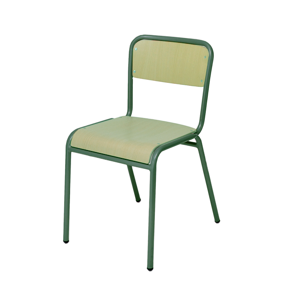 Silla escolar SERIE E patas verdes
