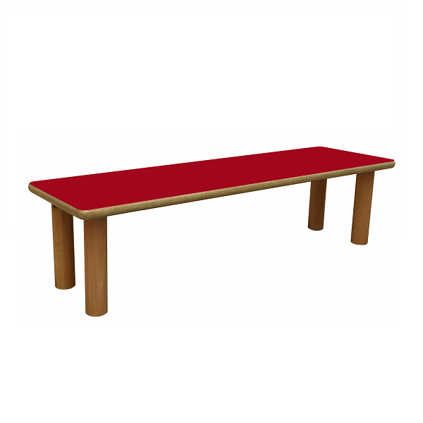 Banc infantil fusta alçada 31 cm.