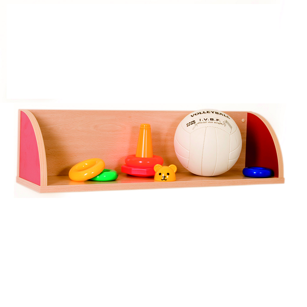 Prestatge faig laterals arrodonits 119x22x22