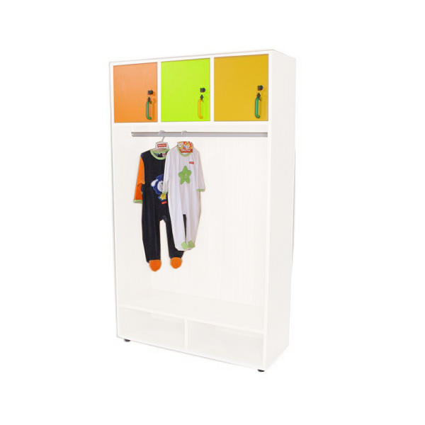 Taquilla penjador obert blanc 180 cm alt