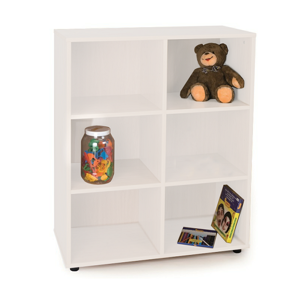 Mueble 6 casillas Blanco