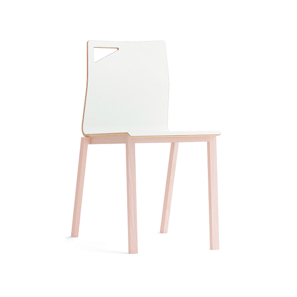Silla LIBRARY patas madera 26 cm