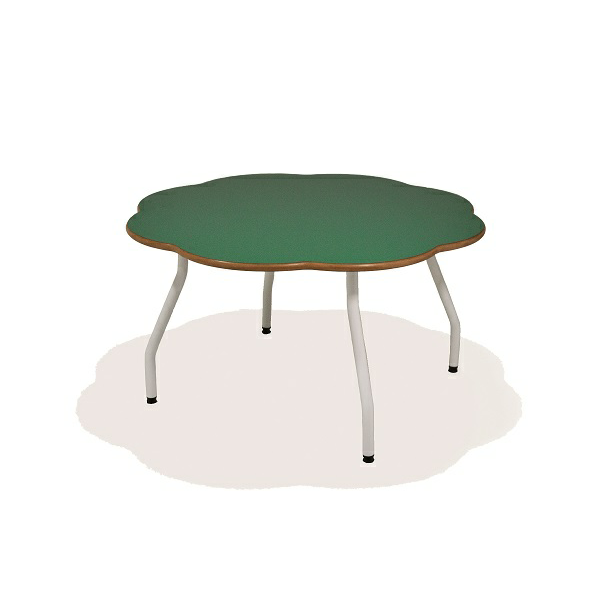 Taula arbre circular potes metall alçada 46 cm