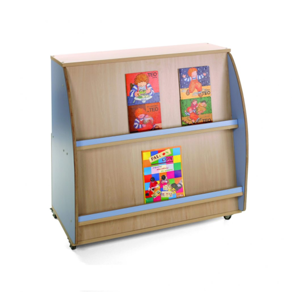 Moble expositor llibres faig 2 cares