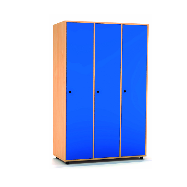 Taquilla faig 1 porta 3 columnes 40 cm