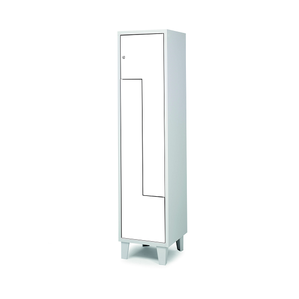 Taquilles metàl·liques 2 portes en L ample 40 cm