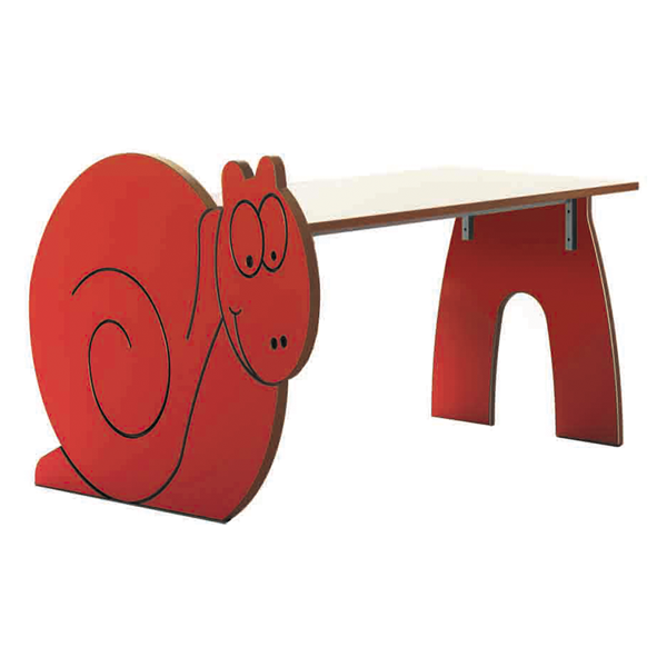 Taula rectangular caragol