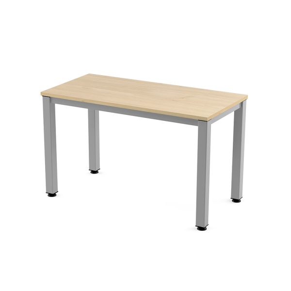 Mesa EXECUTIVE rectangular estructura gris 120x60 cm