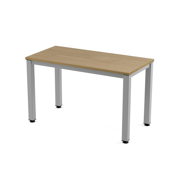 Mesa EXECUTIVE rectangular estructura gris 120x60 cm