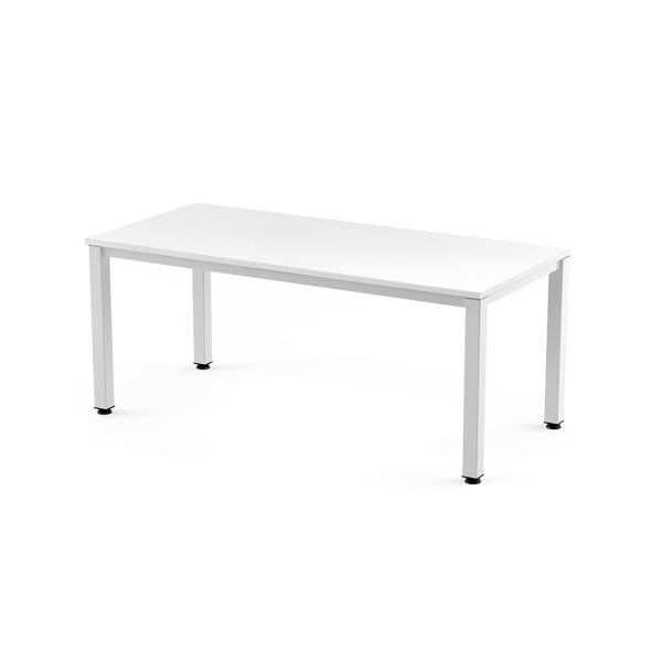 Taula EXECUTIVE rectangular estructura blanca 160x