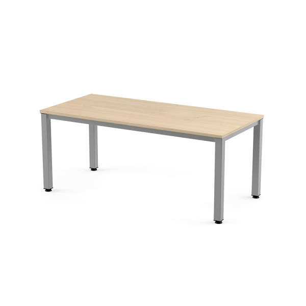 Mesa EXECUTIVE rectangular estructura gris 160x80 cm