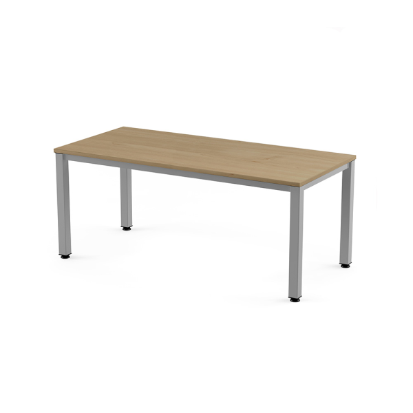 Mesa EXECUTIVE rectangular estructura gris 160x80 cm