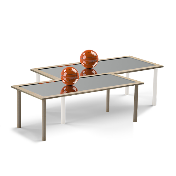 Taula amb mirall 120x60 cm T1