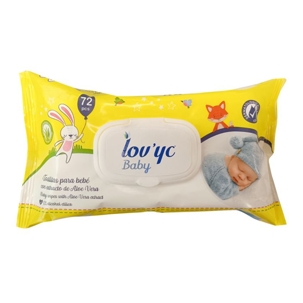 Tovalloletes humides Lov'yc aloe vera