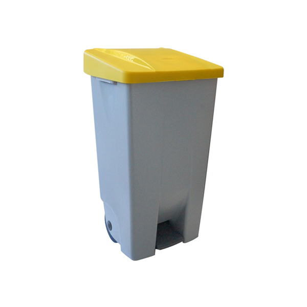 Contenidor de residus 120 litres Groc
