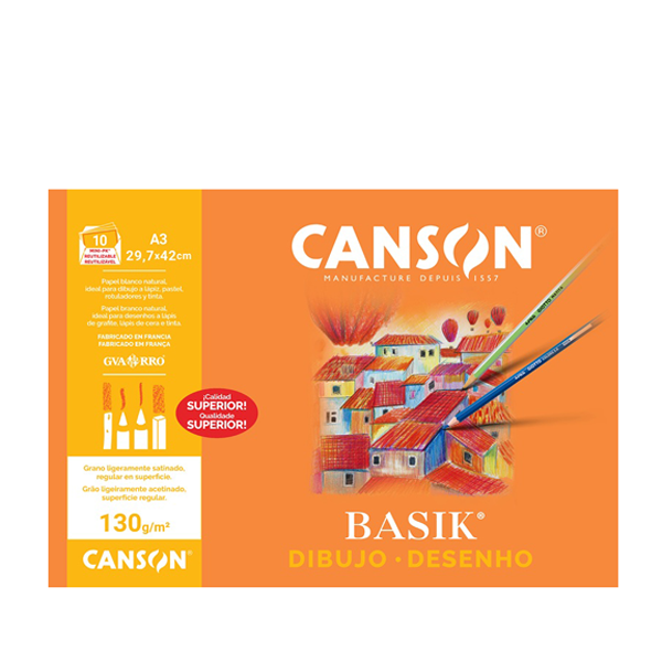 Làmines de dibuix Canson Guarro Basik minipacks