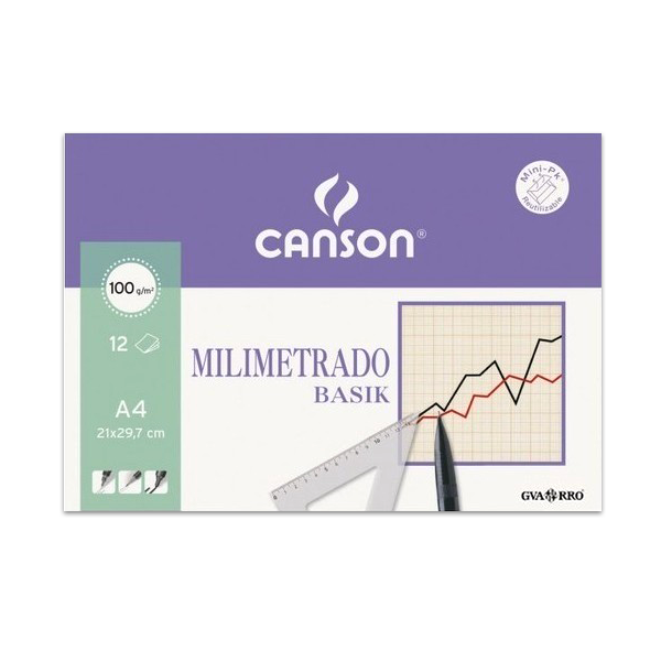 Minipack de paper milimetrat Guarro Basik