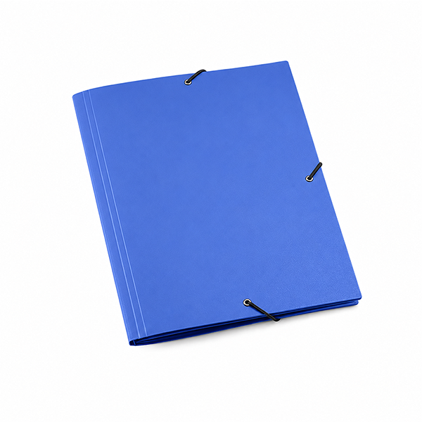 Carpeta dibuix gomes A3 (380x520) sense ansa cartró Blau
