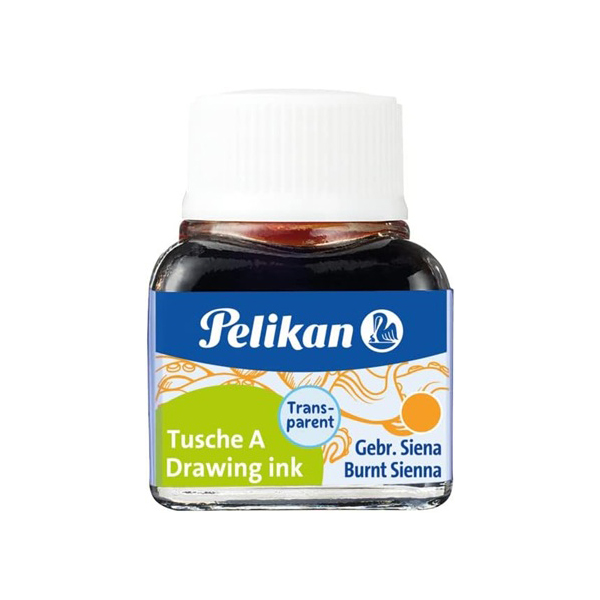 Tinta xina Pelikan 10 ml Siena torrat