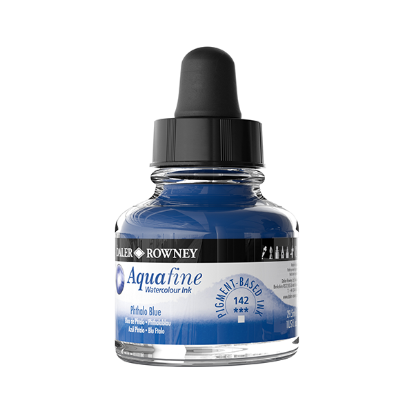 Bote acuarela líquida de 25,9 ml Aquafine Azul ultramar