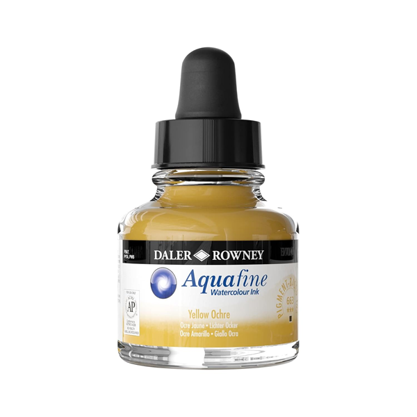 Bote acuarela líquida de 25,9 ml Aquafine Ocre