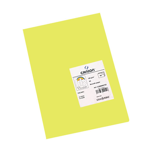 Pack 25 cartolines Iris Kiwi