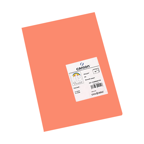Pack 25 cartolines Iris Coral