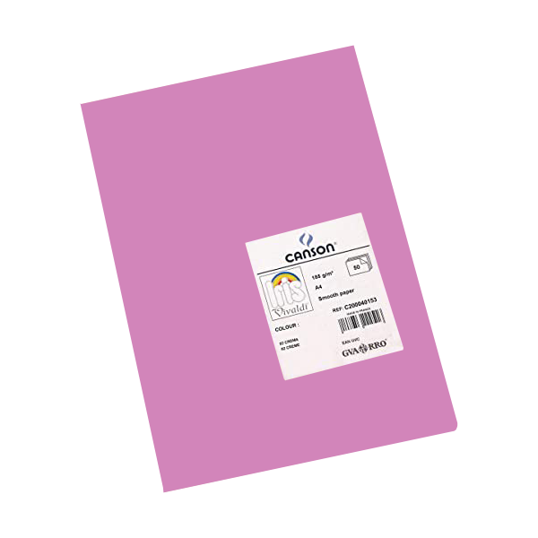 Pack 25 cartolines Iris Malva