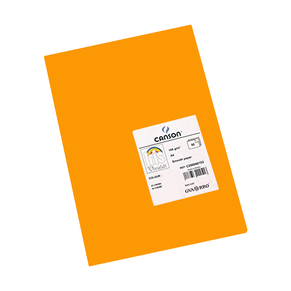 Pack 25 cartolines Iris Taronja