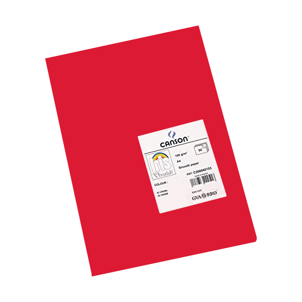 Pack 25 cartolines Iris Vermell