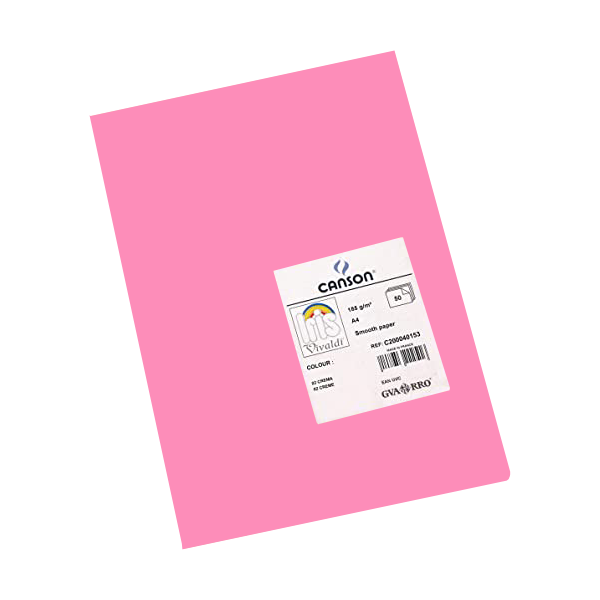 Pack 25 cartolines Iris Rosa