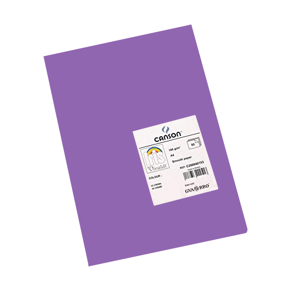 Pack 25 cartolines Iris Violeta