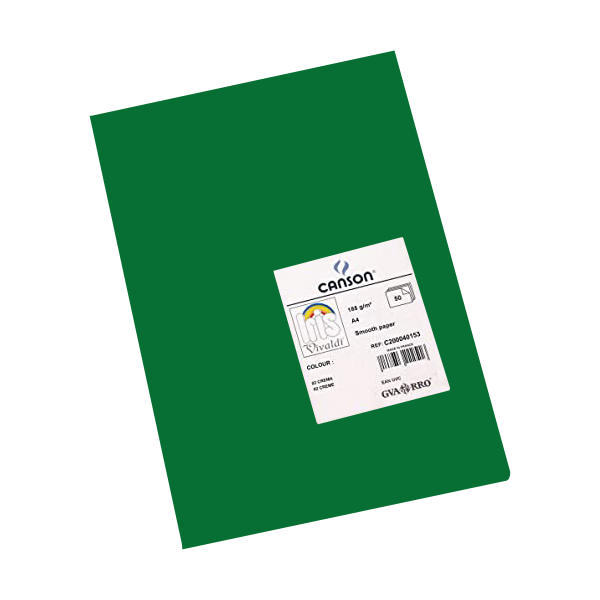 Pack 25 cartolines Iris Verd amazona
