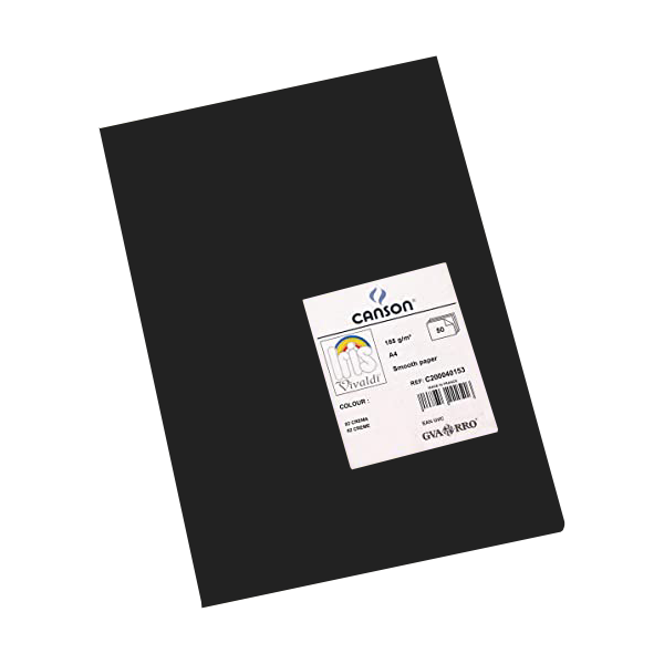 Pack 25 cartolines Iris Negre