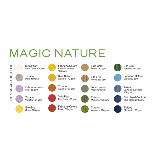 Cartolines 32x24 cm Magic Nature paquet 200 unitat