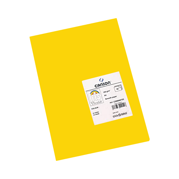 Paquet 50 cartolines Iris A3 Groc gualda