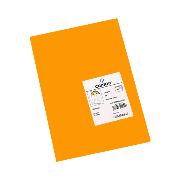 Paquet 50 cartolines Iris A3 Taronja