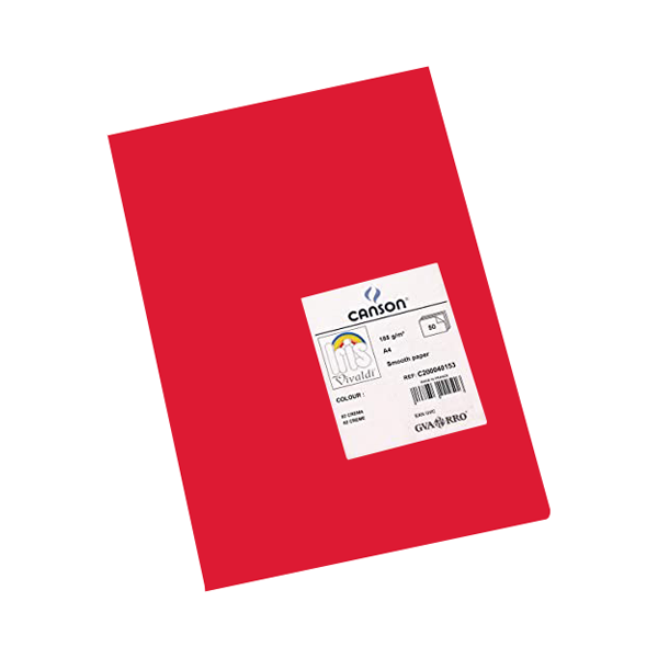 Paquet 50 cartolines Iris A3 Vermell
