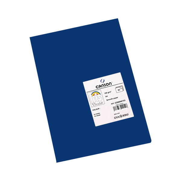 Paquet 50 cartolines Iris A3 Blau ultramar
