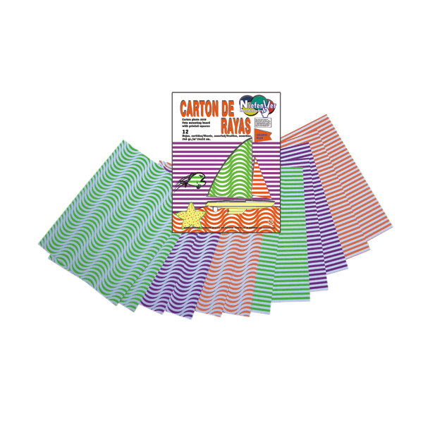 Cartolina de ratlles per decorar