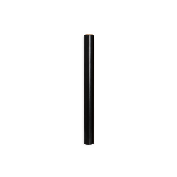 Rollo 25 hojas papel charol Negro