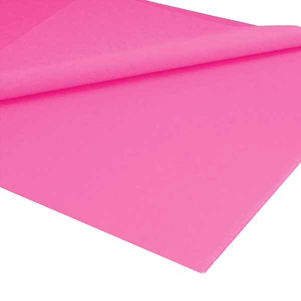 Mano 26 hojas papel seda Fucsia