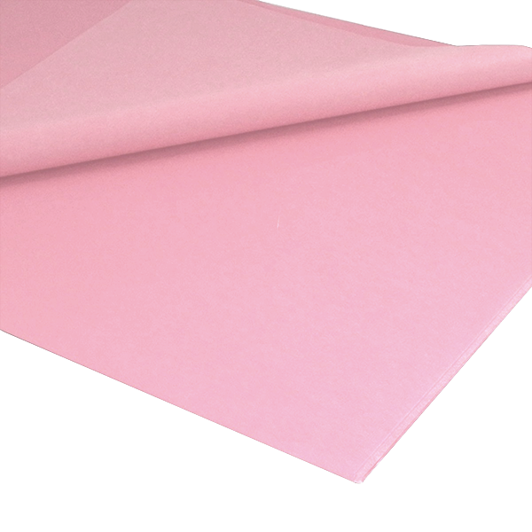 Mano 26 hojas papel seda Rosa