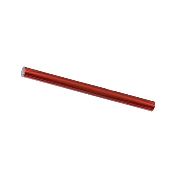 ( DESCATALOGAT ) Rotlle 25 fulls paper metal·litzat Vermell