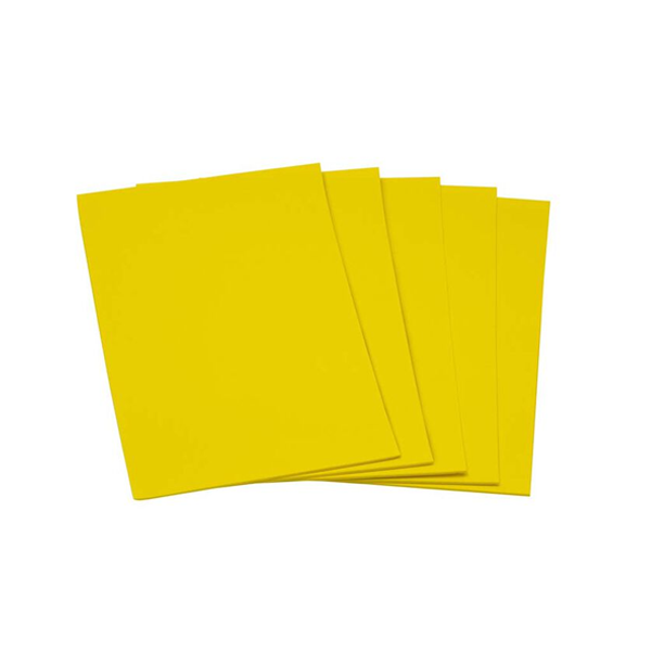 Bolsa 5 planchas eva 70x95 cm Amarillo